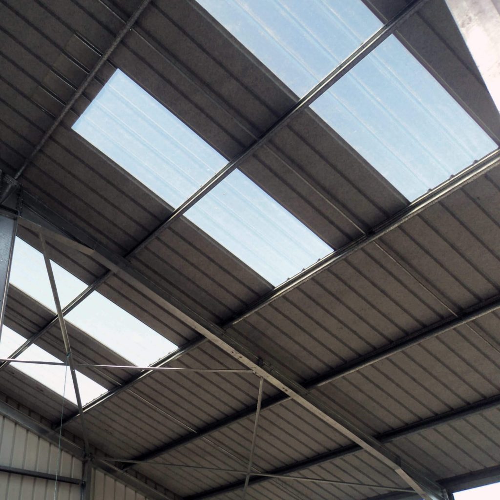 Couverture de Bâtiment - Installation de toiture métallique